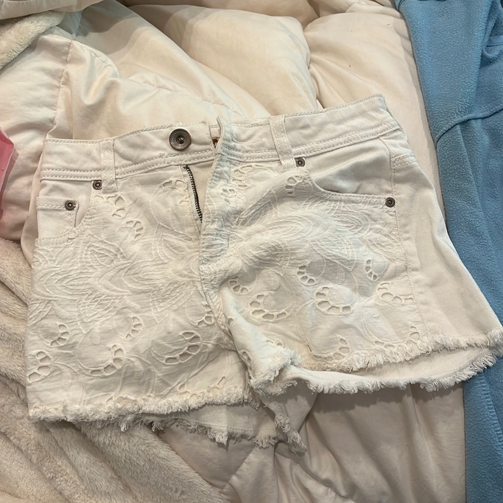 White shorts
